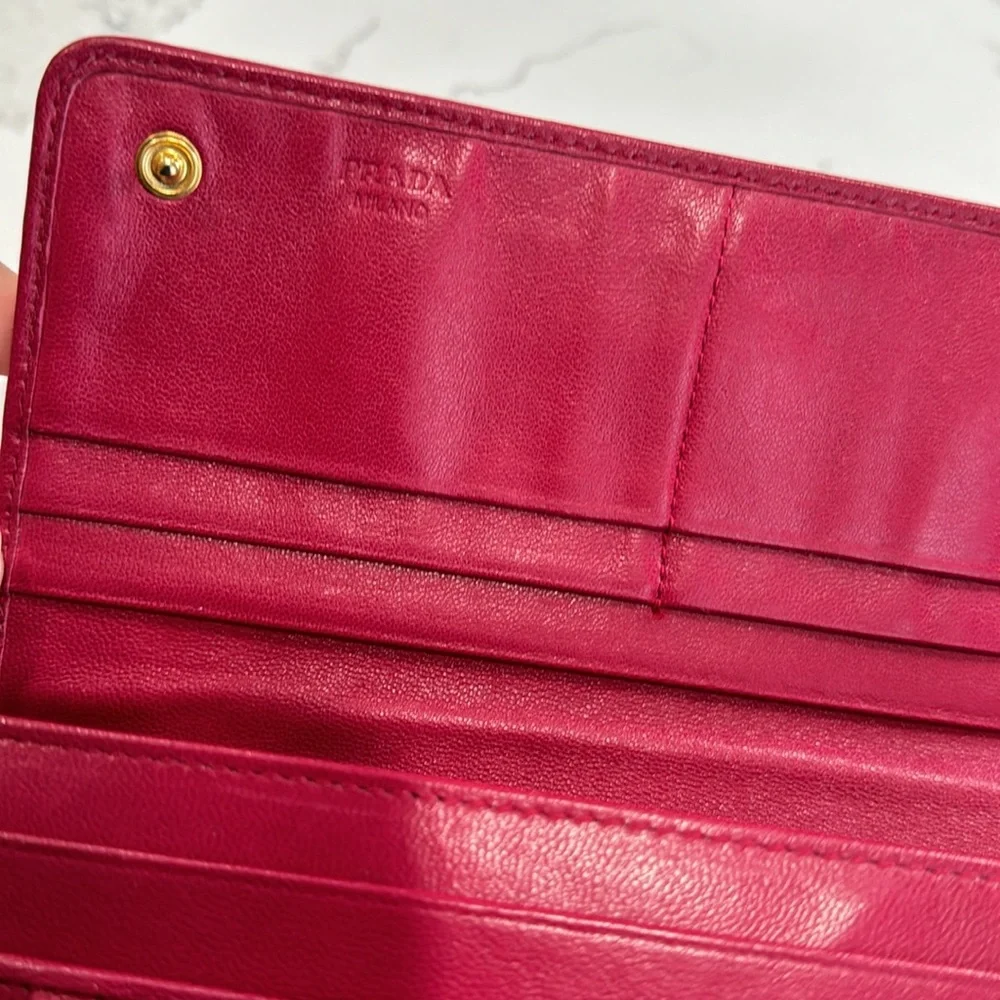 Prada Italy Leather Wallet
